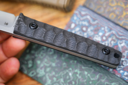 That’s it 2416-CF CHOP MINI Fixed Knife Japanese Tanto Style