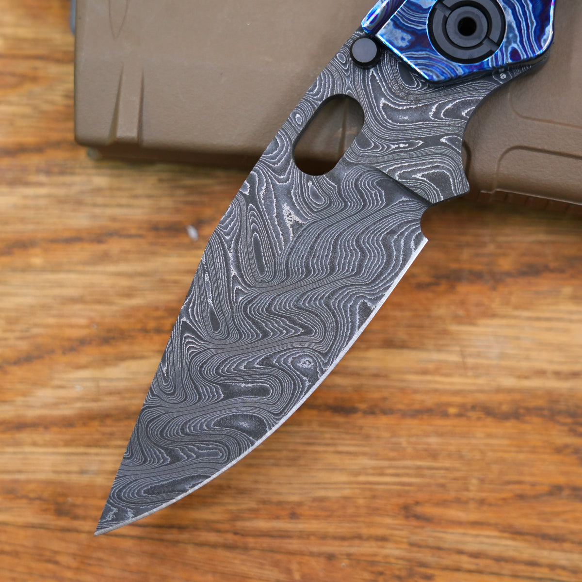 custom BBNM Zircuti Damascus