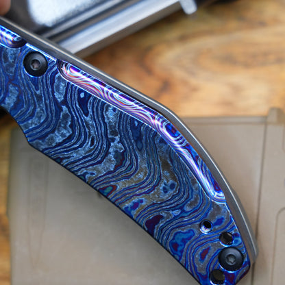 custom BBNM Zircuti Damascus