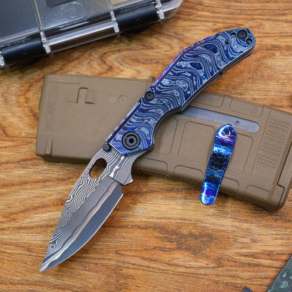 custom BBNM Zircuti Damascus