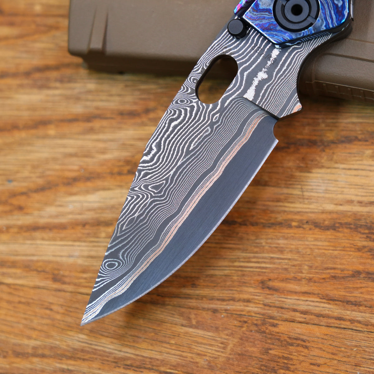 custom BBNM Zircuti Damascus