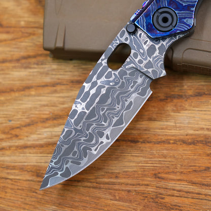 custom BBNM Zircuti Damascus