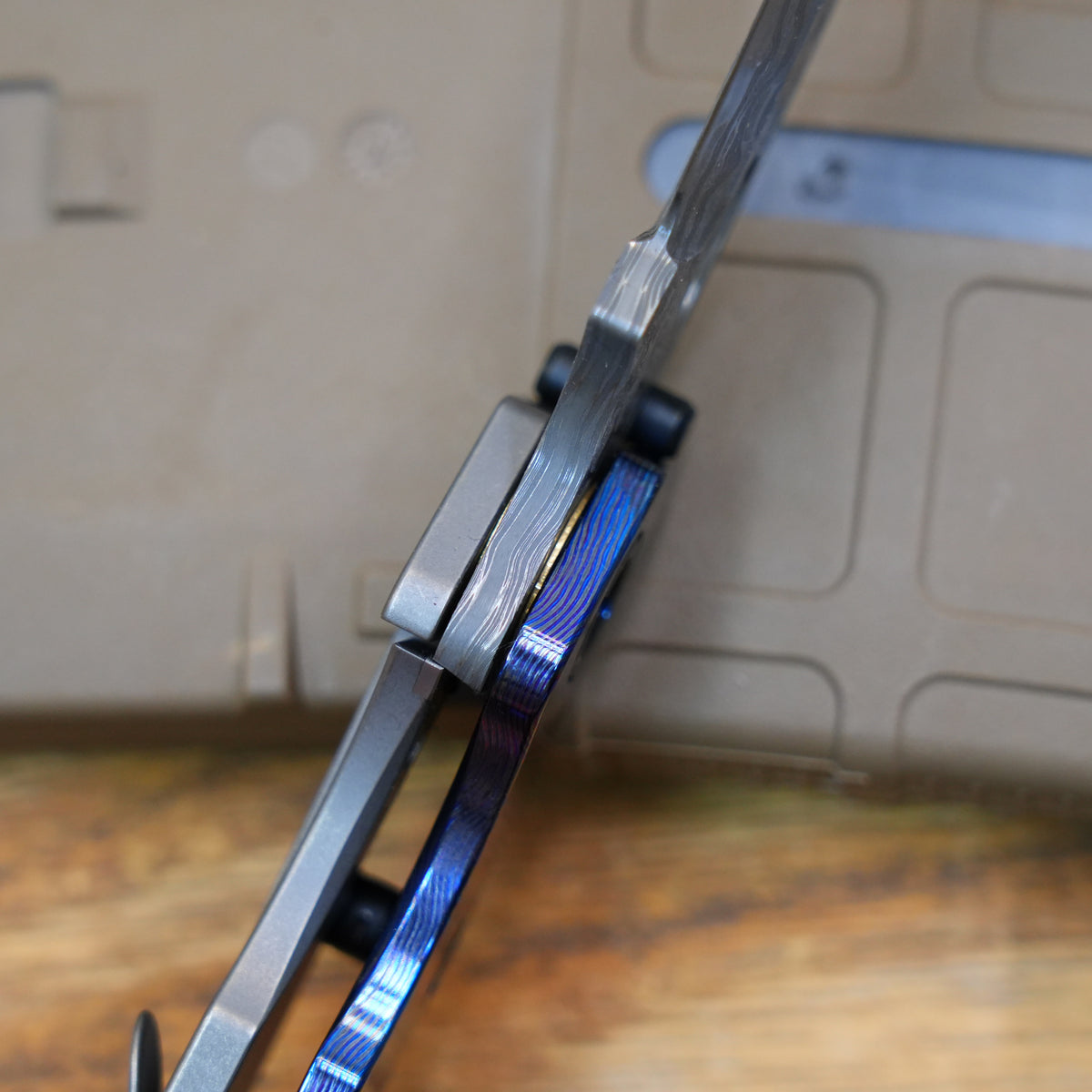 custom BBNM Zircuti Damascus