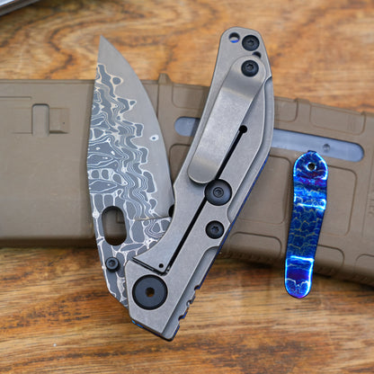 custom BBNM Zircuti Damascus
