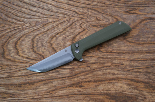 Nuevo North Mountain Chop 2 Green G10 auténtico SLD-Magic SAN MAI Tanto