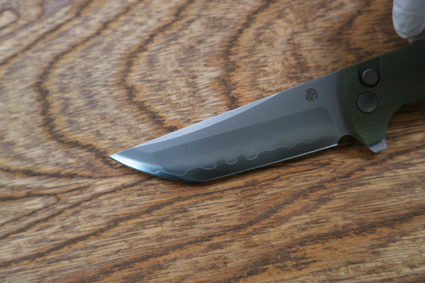 Nouveau North Mountain Chop 2 Vert G10 véritable SLD-Magic SAN MAI Tanto