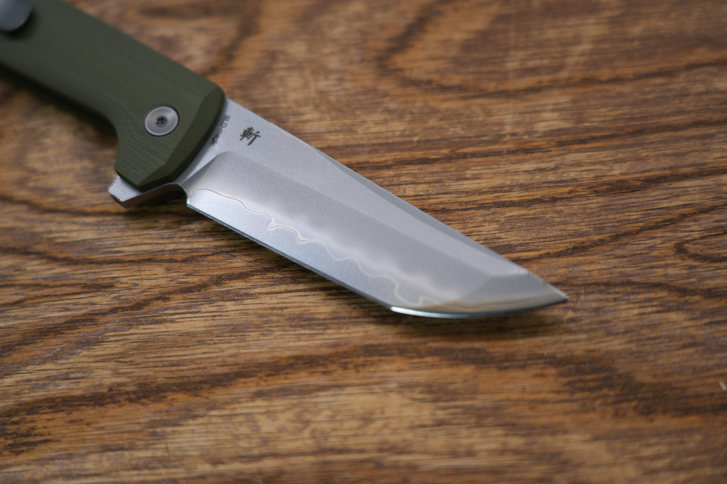 Nouveau North Mountain Chop 2 Vert G10 véritable SLD-Magic SAN MAI Tanto