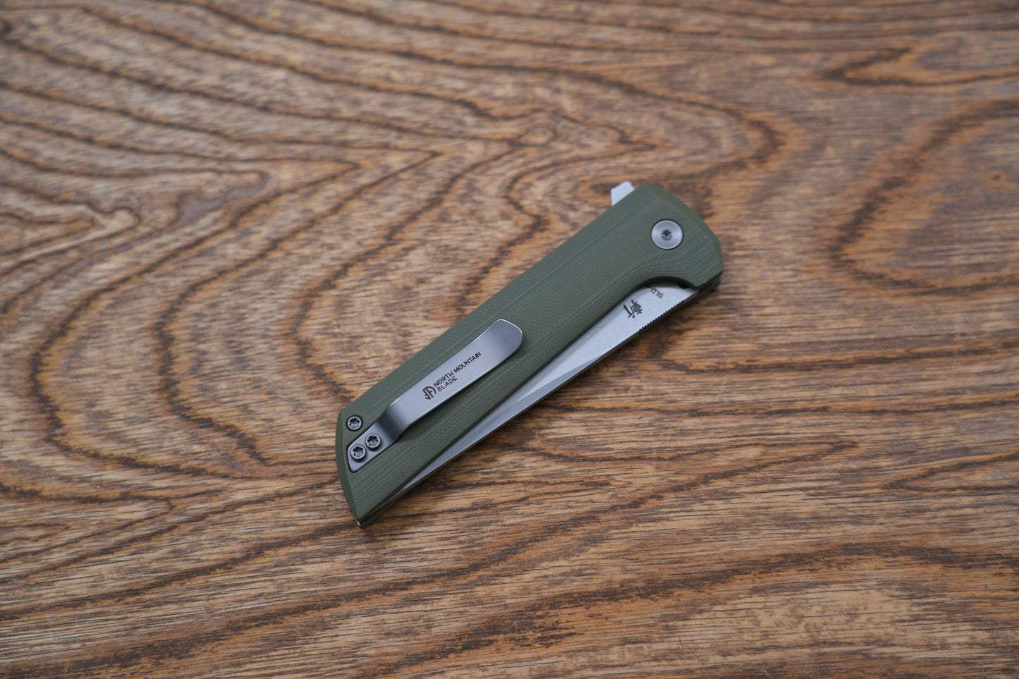 Nouveau North Mountain Chop 2 Vert G10 véritable SLD-Magic SAN MAI Tanto