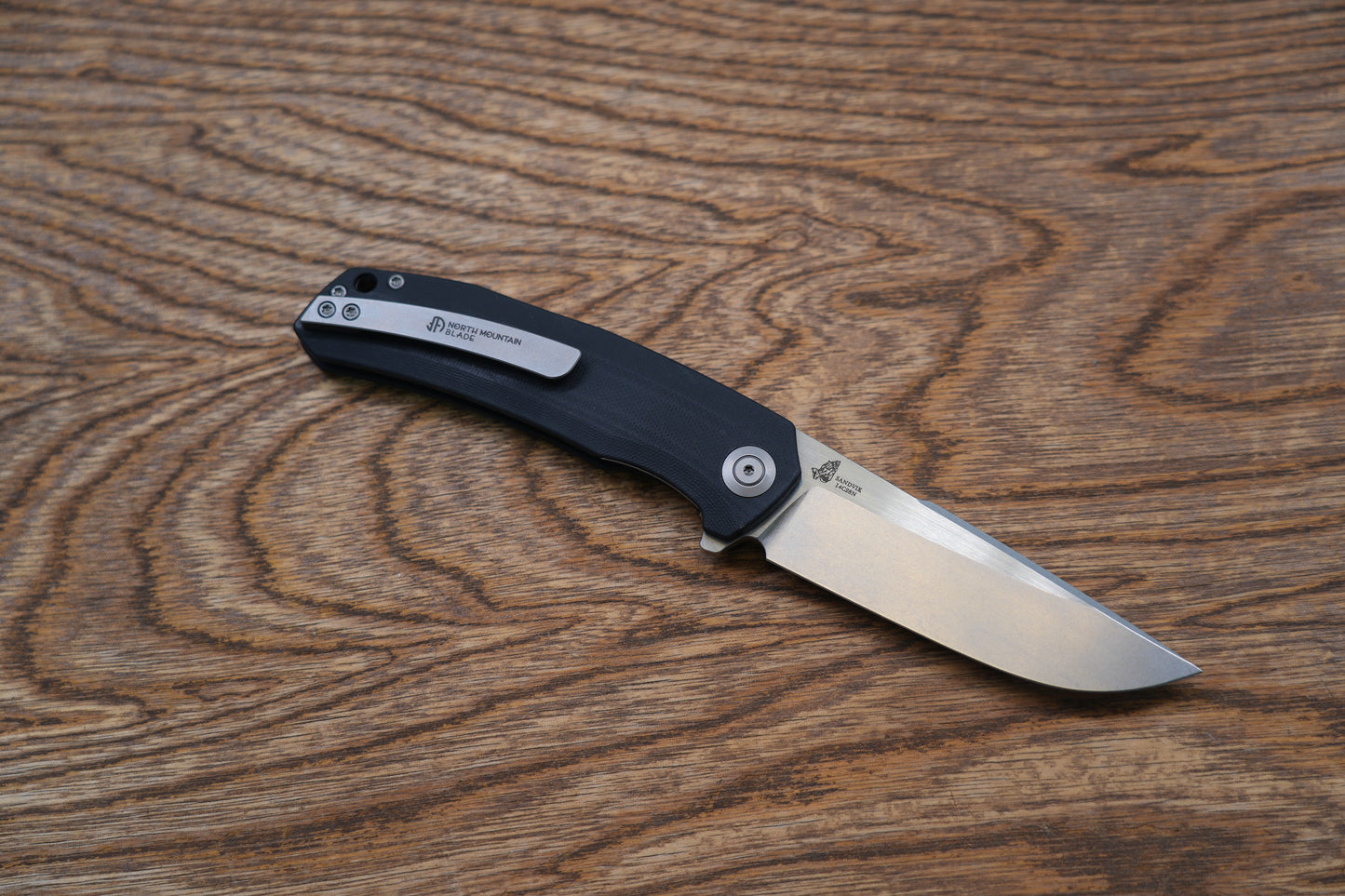 North Mountain Blade G10 Harpoon Tactical Folding Knife