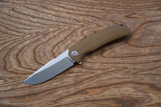 Cuchillo plegable táctico Harpoon G10 de North Mountain Blade