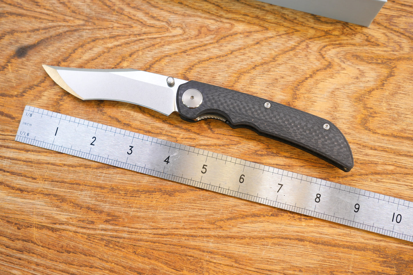 MAXACE knife KINGSNAKE S90V Carbon fiber