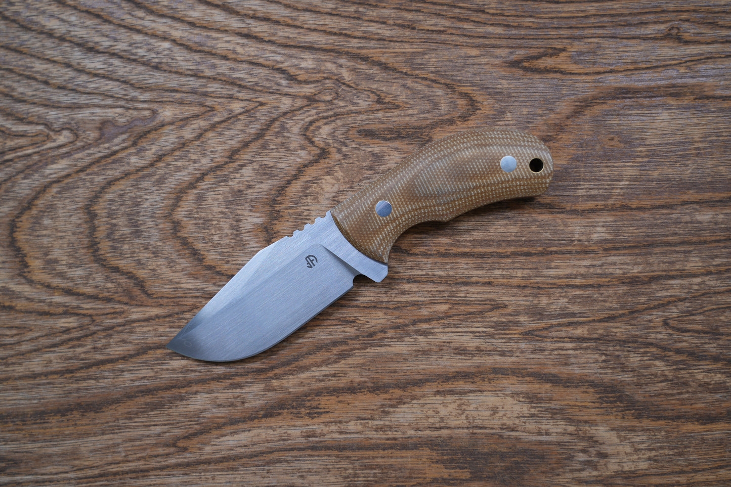 North Mountain Raccoon Skinner Hunting Knife Micarta SLD-Magic