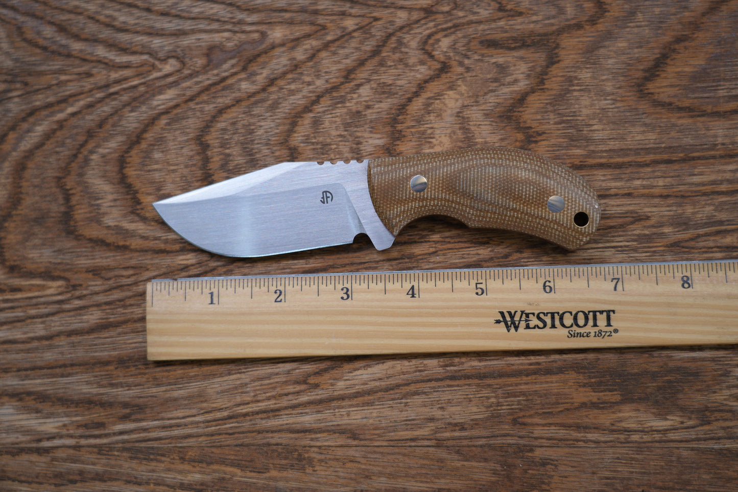 North Mountain Raccoon Skinner Hunting Knife Micarta SLD-Magic