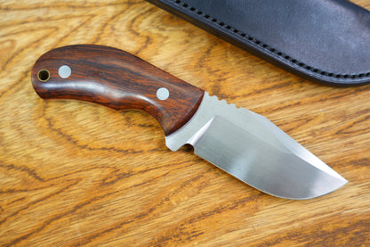 North Mountain Raccoon Skinner Hunting Knife Desert Ironwood Handel SLD-Magic