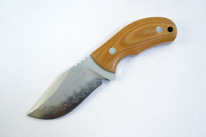 North Mountain Raccoon Skinner Hunting Knife Micarta Handel SLD-Magic