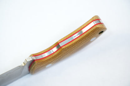 North Mountain Raccoon Skinner Hunting Knife Micarta Handel SLD-Magic