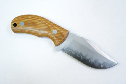 North Mountain Raccoon Skinner Hunting Knife Micarta Handel SLD-Magic