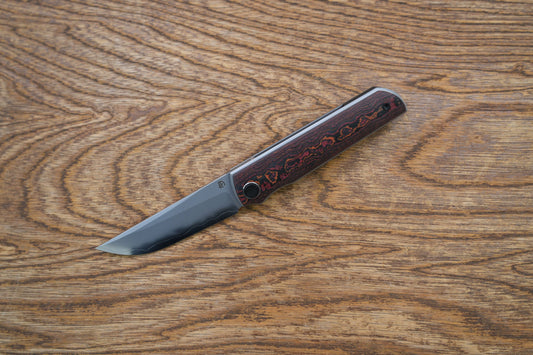 The Kwaiken Ceramic Carbon Fiber SLD Steel Classic Japan tradition tactical knife