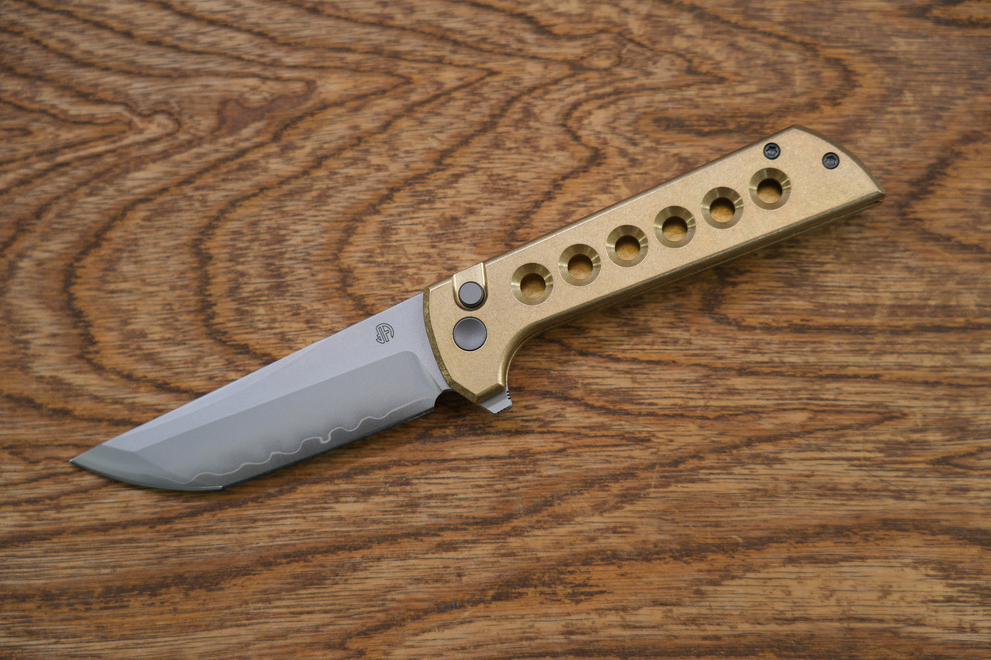 2024 New Aluminum bronze Tanto CNC Exclusive SLD-Magic Chop 2