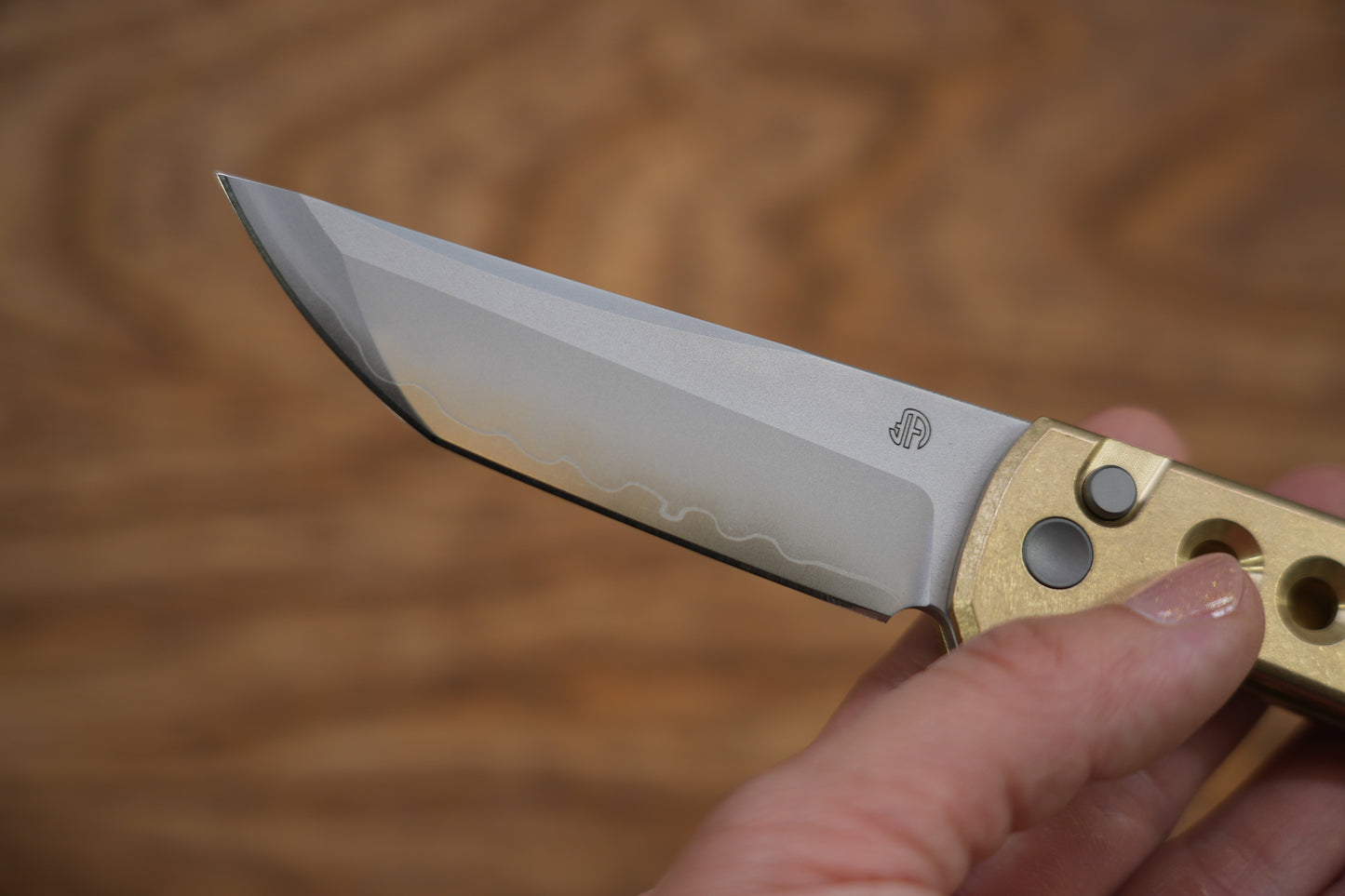 2024 New Aluminum bronze Tanto CNC Exclusive SLD-Magic Chop 2