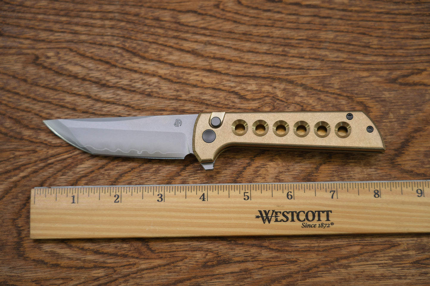 2024 New Aluminum bronze Tanto CNC Exclusive SLD-Magic Chop 2