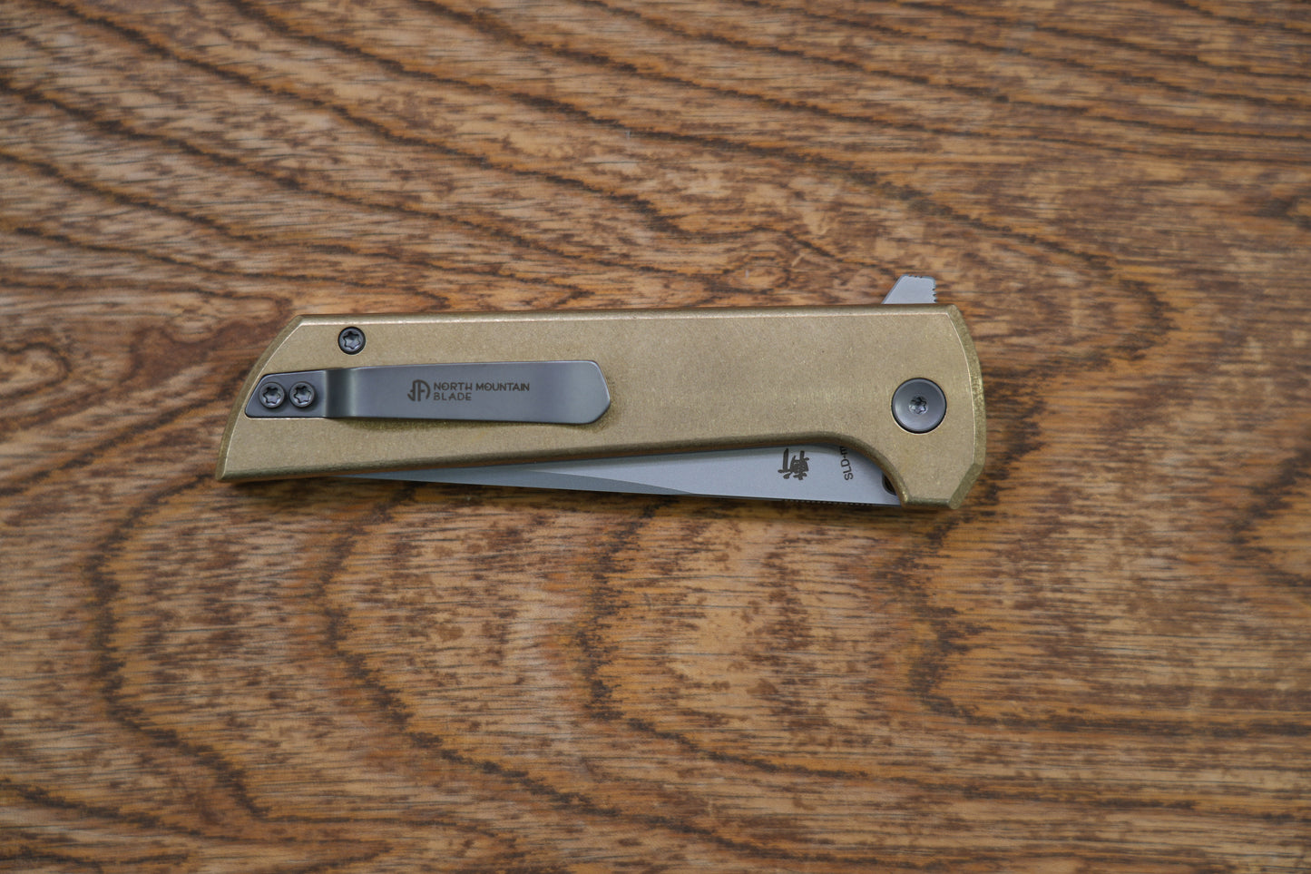 2024 New Aluminum bronze Tanto CNC Exclusive SLD-Magic Chop 2