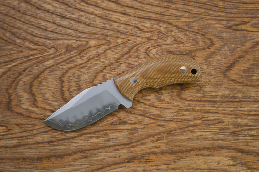 North Mountain Raccoon Skinner Hunting Knife Micarta SLD-Magic