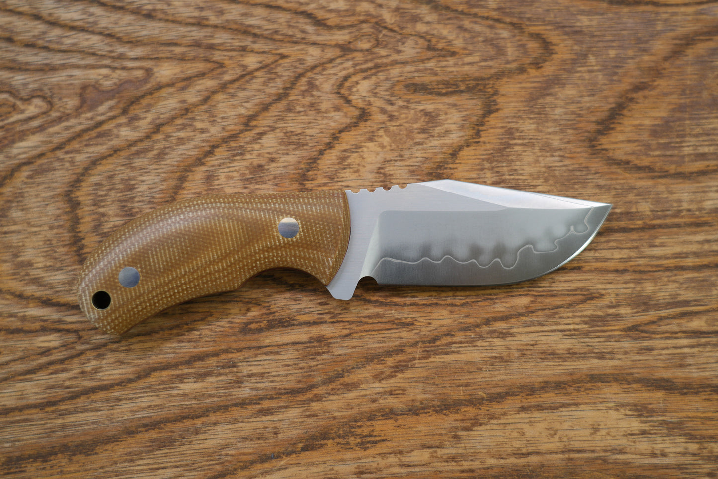 North Mountain Raccoon Skinner Hunting Knife Micarta SLD-Magic