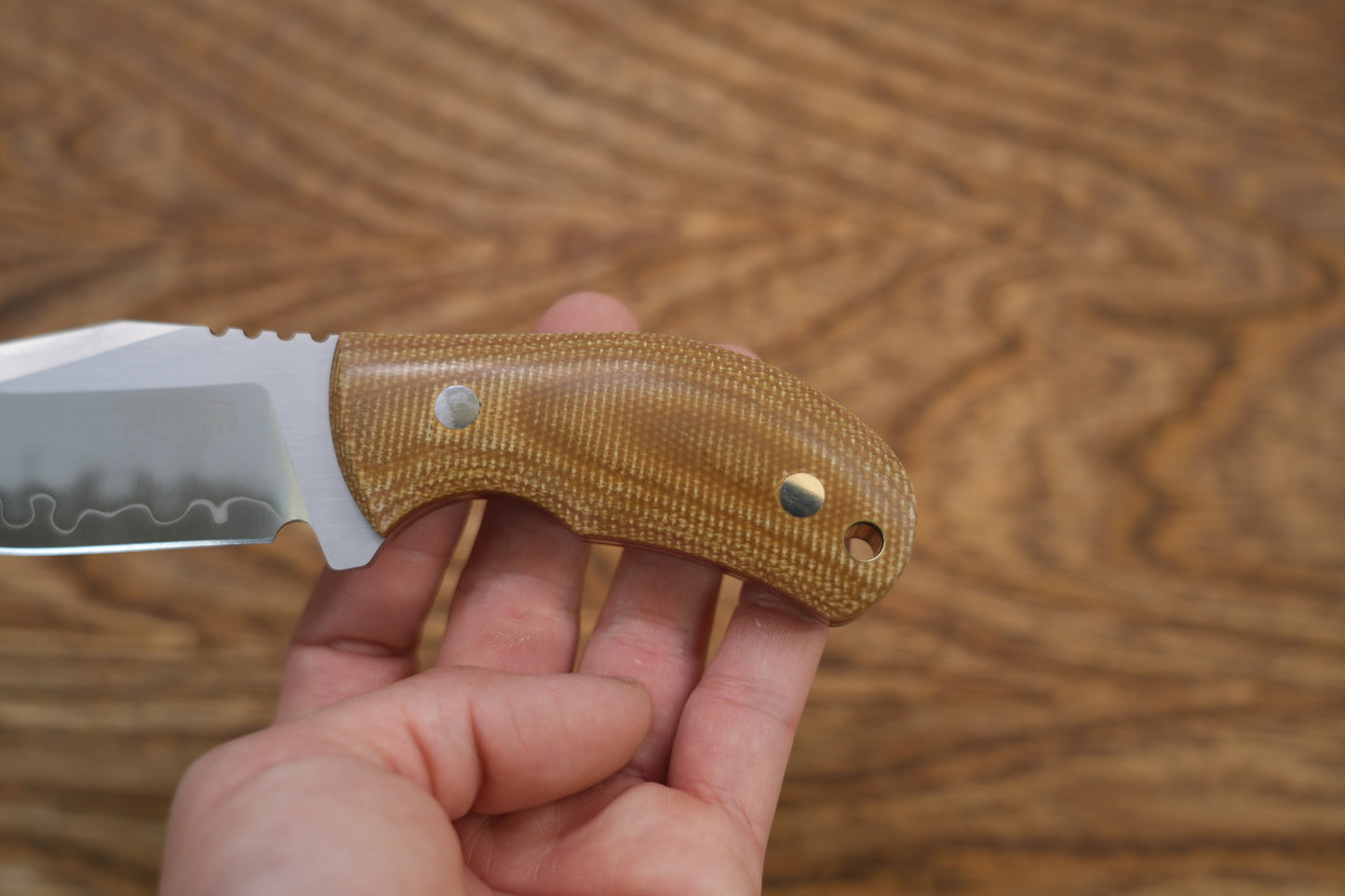 North Mountain Raccoon Skinner Hunting Knife Micarta SLD-Magic