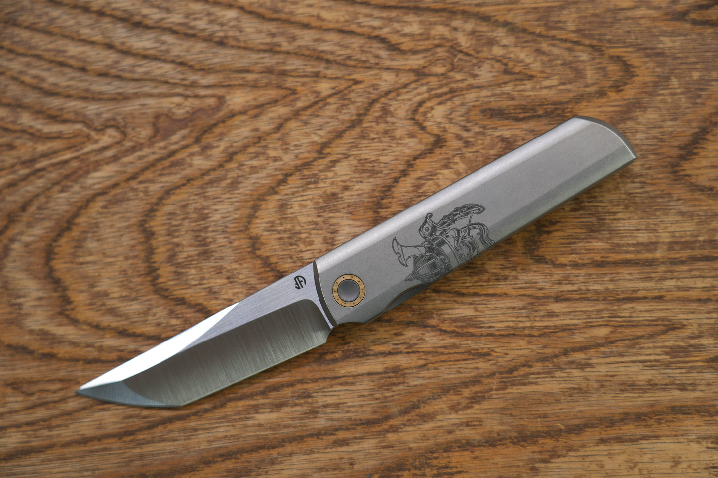 Special Custom Edition New Flagship Ti Chop M390 Japanese TANTO style tactical folding knife