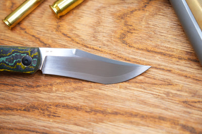 Jellyfish ZDP189 Steel Green Yellow Ceramic Carbon Fiber