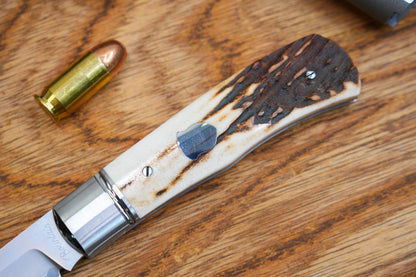 Lanny Plus 2527-ATL Classic Lanny Gentleman Pocket Knife Antlers