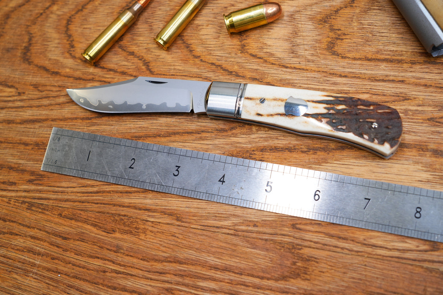 Lanny Plus 2527-ATL Classic Lanny Gentleman Pocket Knife Antlers