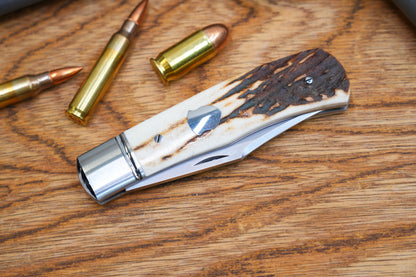Lanny Plus 2527-ATL Classic Lanny Gentleman Pocket Knife Antlers