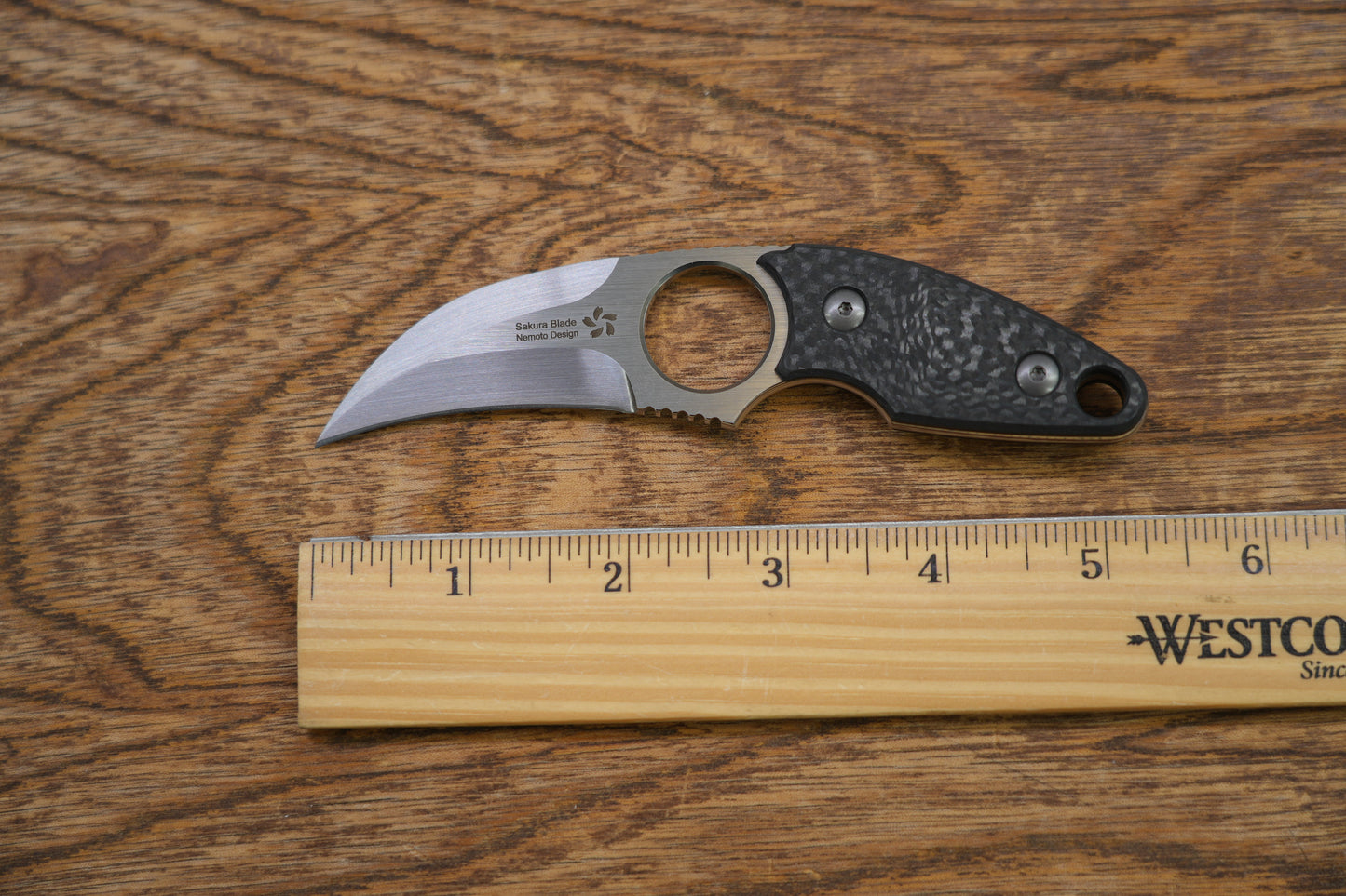 Claw Tactical 3K carbon fiber ZDP-189 Nemoto Design Knife