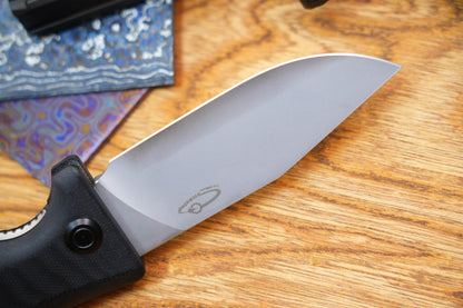 Lucky Dog 2524-3V steel Chrome coating Hand polished Titanium alloy frame G10 handle Tactical folding knife