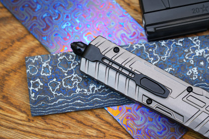 【GIANT】M390 steel DLC gold pattern double spring titanium push rod aluminum housing