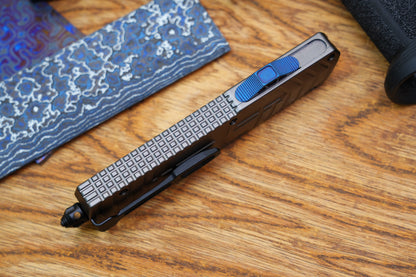 【GIANT】M390 steel DLC gold pattern double spring titanium push rod aluminum housing