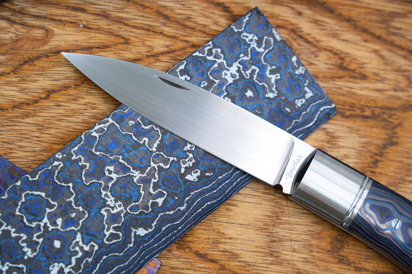 【Swift】 M390 Ceramic carbon fiber handle Pocket Knife No lock