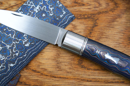 【Swift】 M390 Ceramic carbon fiber handle Pocket Knife No lock