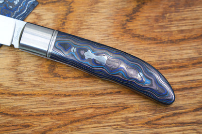 【Swift】 M390 Ceramic carbon fiber handle Pocket Knife No lock
