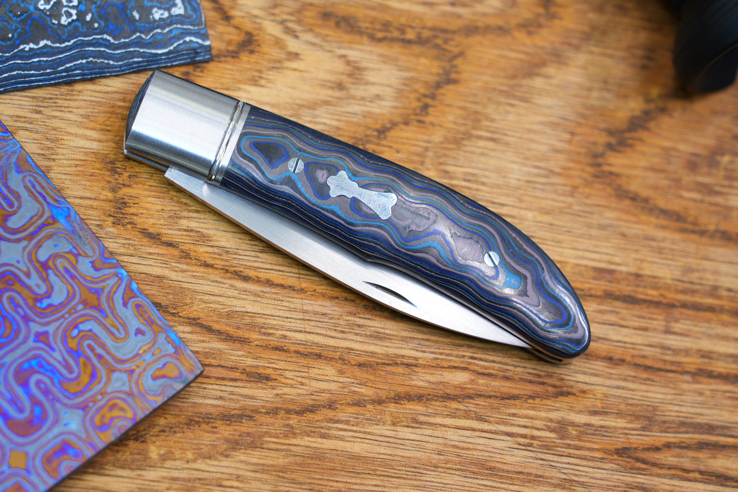 【Swift】 M390 Ceramic carbon fiber handle Pocket Knife No lock