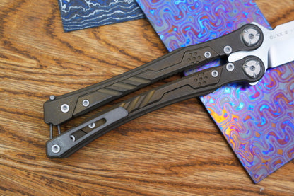 MAXACE DUKE 2 Titanium handle M390 heavy duty