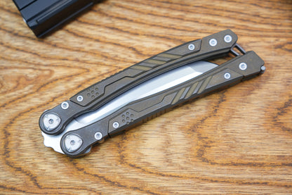 MAXACE DUKE 2 Titanium handle M390 heavy duty