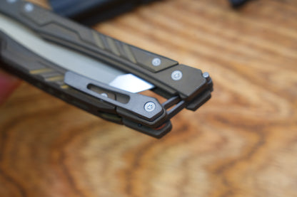 MAXACE DUKE 2 Titanium handle M390 heavy duty