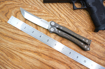 MAXACE DUKE 2 Titanium handle M390 heavy duty