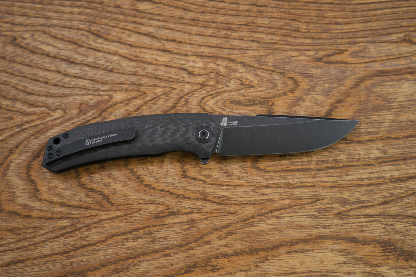 3K Carbon Fiber Harpoon Tactical Folding Knife