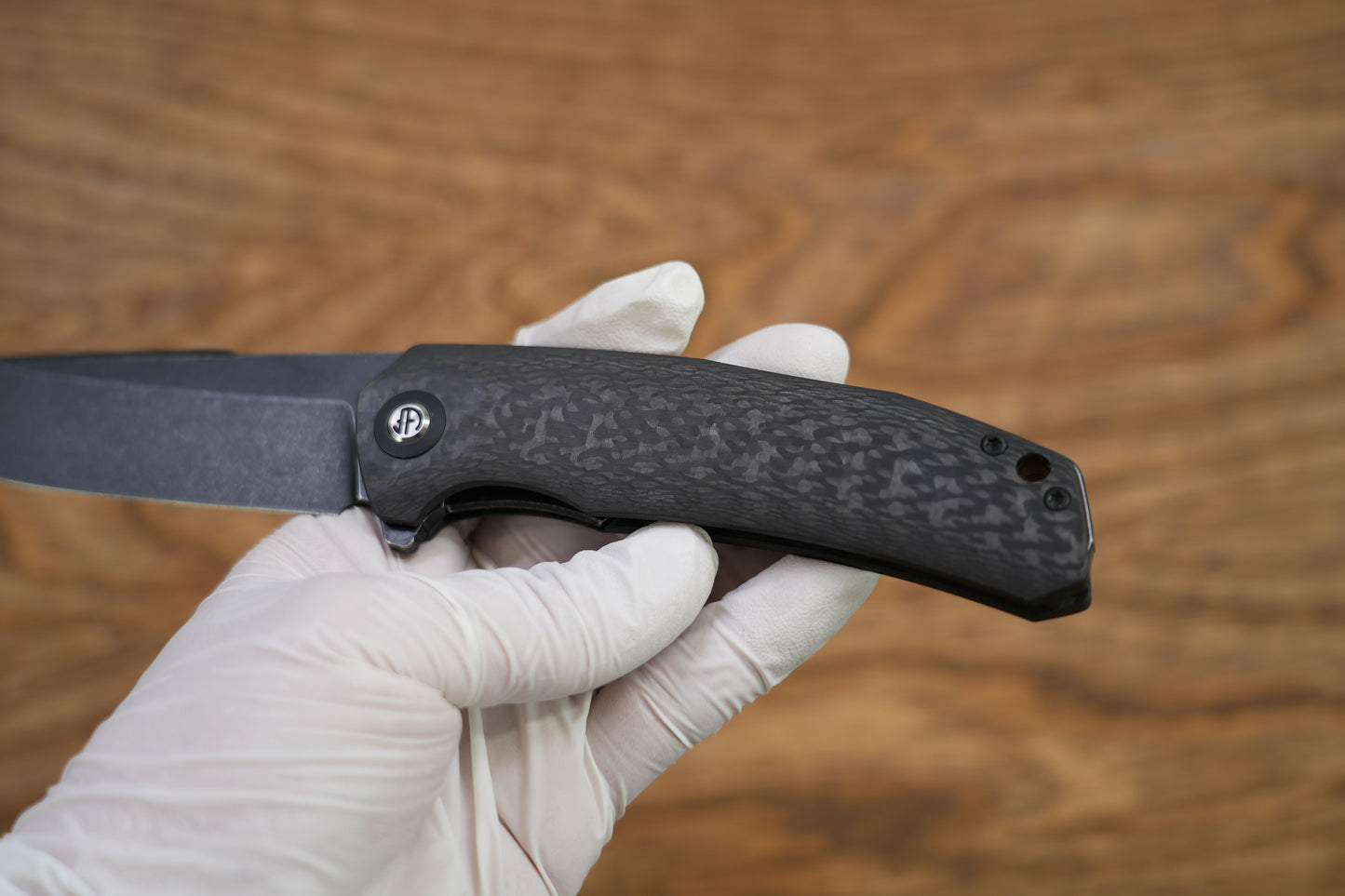 3K Carbon Fiber Harpoon Tactical Folding Knife