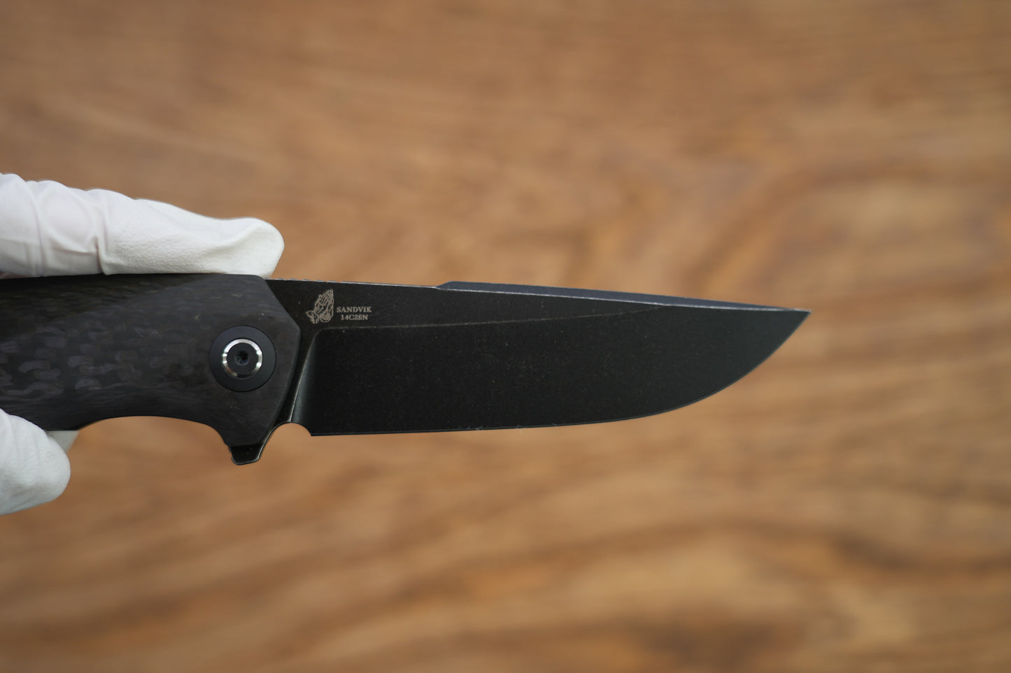 3K Carbon Fiber Harpoon Tactical Folding Knife