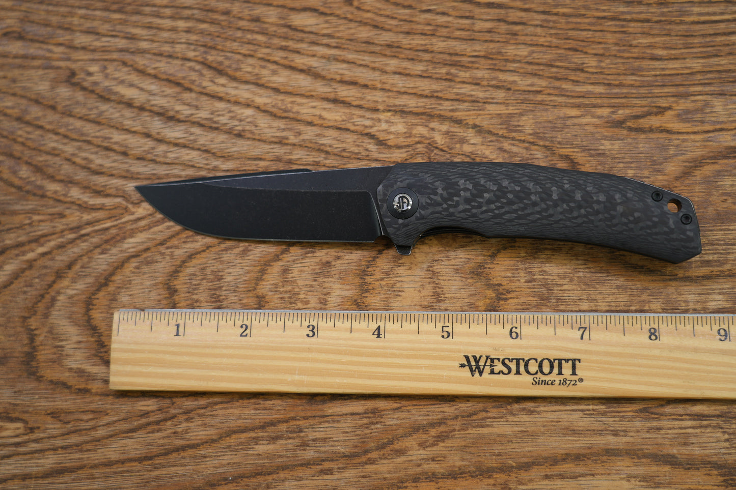 3K Carbon Fiber Harpoon Tactical Folding Knife